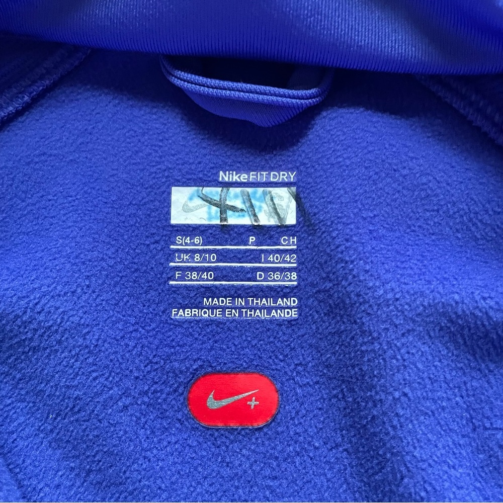 Nike Fit Dry Sweater Womens Small Full Zip Jacket Athletic Gym workout Jogging - Picture 6 of 7